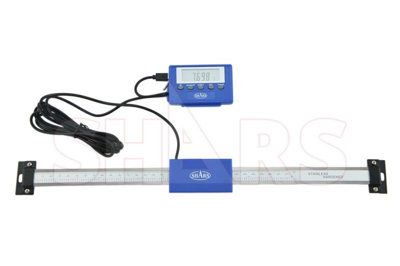 Shars 12″ Stainless Steel Digital Remote Readout DRO Quill Scale IP54 NEW #}