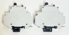 Weidmuller Circuit Breakers 910170, 3A, AC250V, DC65V – LOT OF TWO