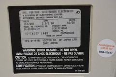 ECM1913RDAS / MONITOR, MODEL 38-D10ISG-ZP, 110-240V, 1.2-2.3A / ELECTROHOME
