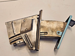 Ashtray with bracket and mounting screws 1967-1972 Ford trucks