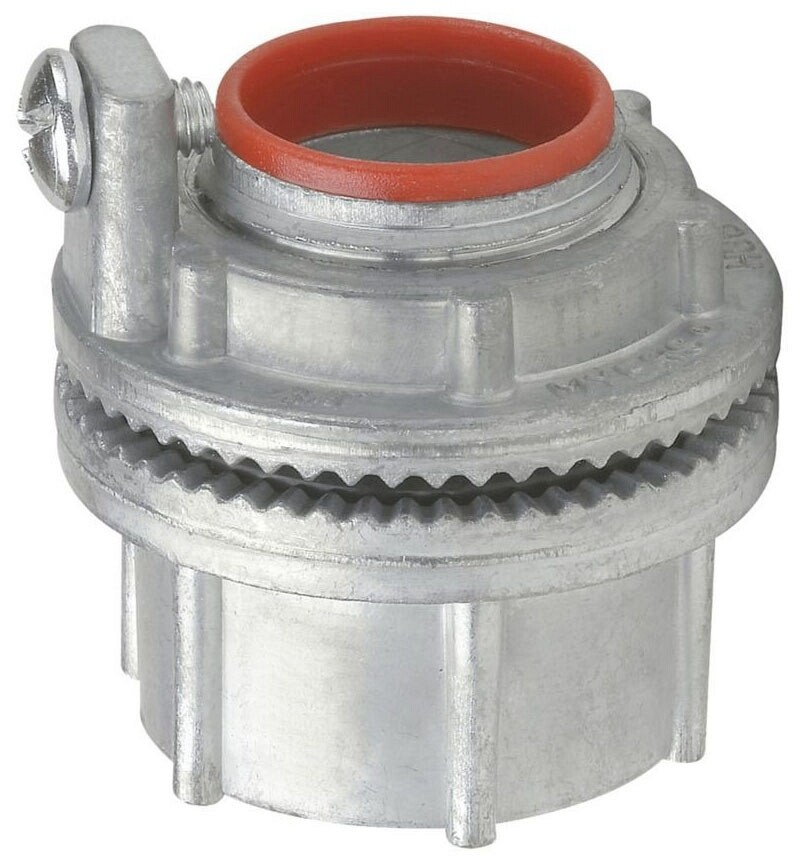 Crouse-Hinds STG-6, 2″, Zinc, Insulated, Grounding, Rigid Conduit Myers Hub, 1pc