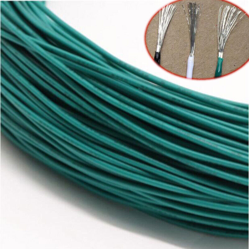 Green Equipment Wire DIY Electrical Wire Flexible Cable UL1015 8/10/12~24AWG