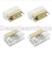 20PCS Panel Mount PCB Fuse Holder Case With Cover For 5x20mm Fuse 250V 6A