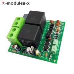 DC12V 24V Relay Control Board DC Motor Forward and Reverse Controller 80A New