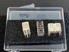 2 pieces TOKO 5HW-115045F-1195 1195MHz Double Tuned Helical Filter 24MHz BW