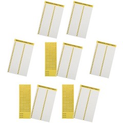 10 Sheet Circuit Breaker Panel Label Markers Electrical Adhesive Labels