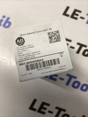 ALLEN BRADLEY 800T-24HW2KB6AX SELECTOR SWITCH 30MM POS 24VAC/DC WHITE KNOB J065