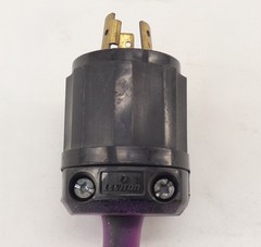 Leviton Male 20A 250V Hubbell Female 15A 125V Adapter Cable Plug
