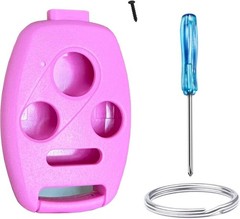 Replacement Key Fob Shell for 2008-2012 Accord 2006-2013 Civic Color: 4B-1Pink