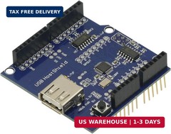 USB Host Shield for Arduino UNO MEGA ADK Compatible for Android ADK DIY MAX3421