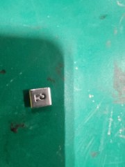 X1000 ER037 Easy Read #2 316 Stainless Steel Tie Wrap Cable Wire ID Tag Band-It