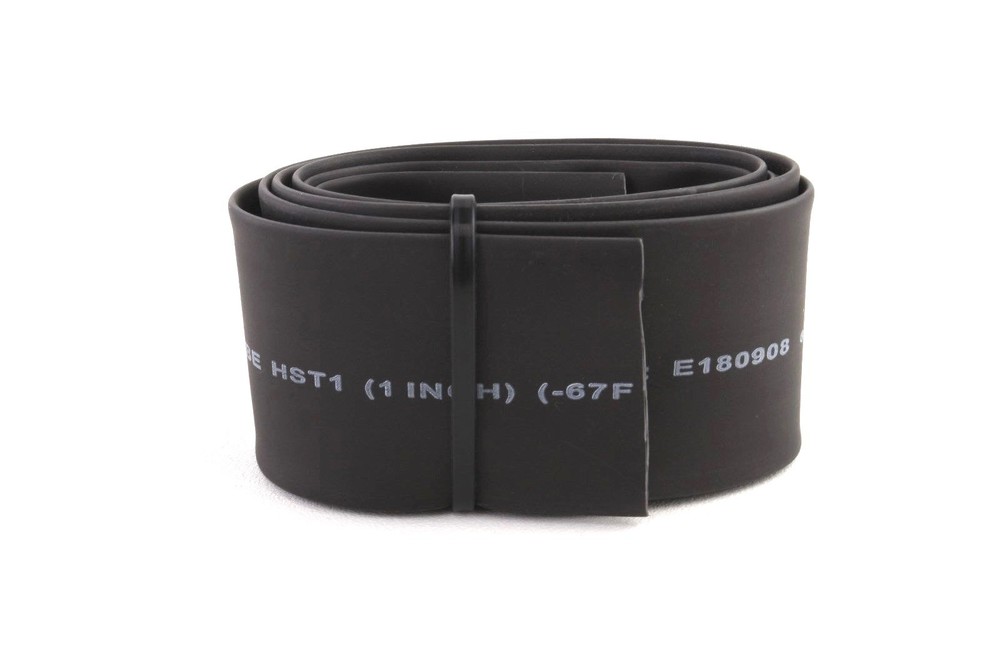 4 FT. 4′ Feet BLACK 1″ 25mm Polyolefin 2:1 Heat Shrink Tubing Tube Cable RoHS UL