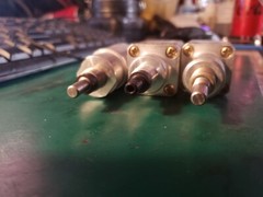 3 HP Agilent valves with various sccm/psi Used.(C2B2)