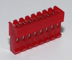10) TE-Connectivity MTA-156 Series 8 Pin Header & Mate, .156″ 3.96mm .045 Pins