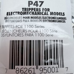 5-Pack Tork P-47 Trippers For 1100 Series Mechanical Time Clocks