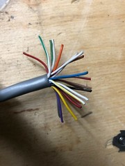 25′ Wire CL2 22 AWG Stranded Cable