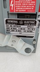 DEPTQLX4 GE Flex A Plug 50 Amp Max. 240v With 30A 2 pole breaker