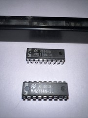 National Semiconductor MM2114N-3L integrated circuit 4K static RAM New Lot of 2