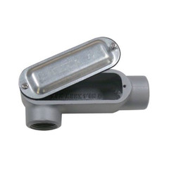 Oz-Gedney BS-200S, 2″, Steel, Stainless Steel Screw, Conduit Body Cover, 5 pc
