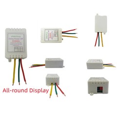 Delay Relay Module 1–480Min AC110V 220V Power-ON OFF Disconnect Switch 7A Output