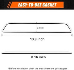 3rd Brake Light Waterproof Foam Gasket Seal for 2009-2018 1500 2500 3500, Lamp A