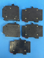 Cutler Hammer QCR1010, QCR1020, Square D HOM225,&GE Type RT-692 Circuit Breakers