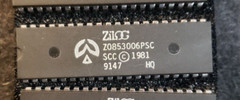 Z0853006PSC ZILOG 40 PIN DIP SCC SERIAL COMMUNICATION CONTROLLER…. …(DS3D3)