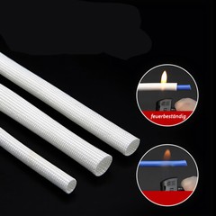 Fibreglass Sleeving Wire Cable Insulating 600℃ High Temperature Fiber Glass Tube