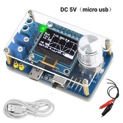 DIY Mini Digital Oscilloscope Electronic Kit Soldering Practice Project W/ Case