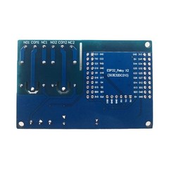WROOM-32E Board Dual WiFi Relay Two Independent Channels Supports DC Up To 30V