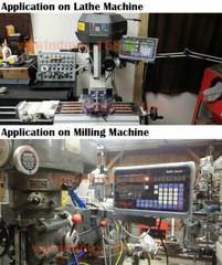 1/5um Linear Scale Sensor 2/3/4 Axis Digital Readout DRO Display for Mill Lathe