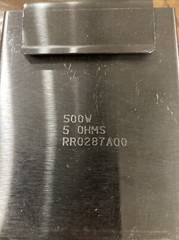 ASEA BROWN BOVERI RR0287A00 Pacrod 500W 5 OHMS (NEW NO BOX)
