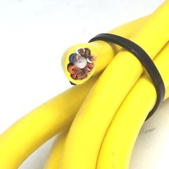 Mencom MIN-8MPX-12 Sensor Cordset, MIN Size, Length: 12′, 8-Pin Male
