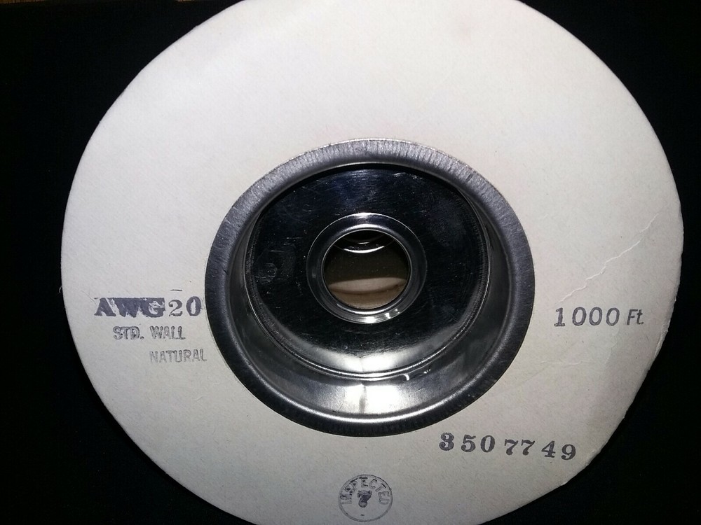 Ico-Rally STS-20 Clear Teflon Tubing 1000 ft. Spool #20 ga. “Standard Wall”
