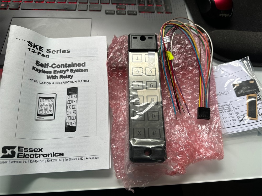 Essex Electronics SKE-26S Self-Contained Access Control Keypad