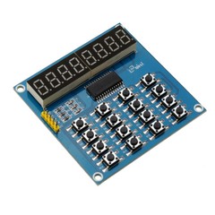 TM1638 LED Display 8Bit Digital Tube Module 16 Keys Keyboard for Arduino DIY 2PC