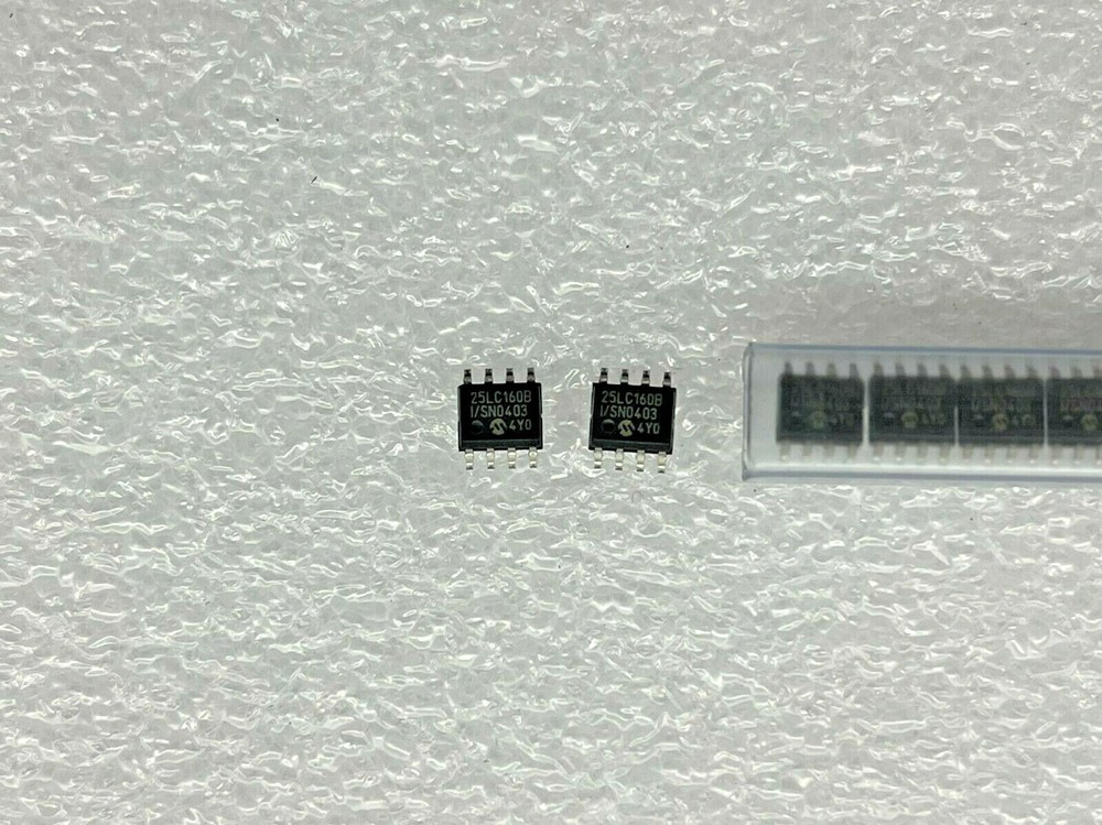 (32 PIECE LOT) 25LC160A-I/SN, MICROCHIP, IC EEPROM 16KBIT SPI 10MHZ 8SOIC