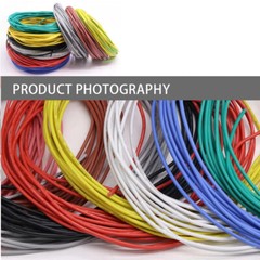 UL3135 10AWG~30AWG Silicone Rubber Cable Tinned Copper Wire High Temp 4-Colors