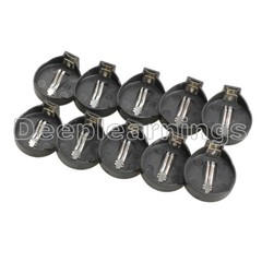 100PCS CR2025 CR2032 3V Button Coin Cell Battery Socket Holder Box Case ROHS NEW