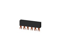 3RV1915-1AB, Siemens, 3-phase busbars Modular spacing 45 mm for 2 switches