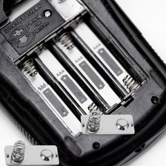 1Set Reusable Silver Metal Battery Spring Contact for Various Battery Devices