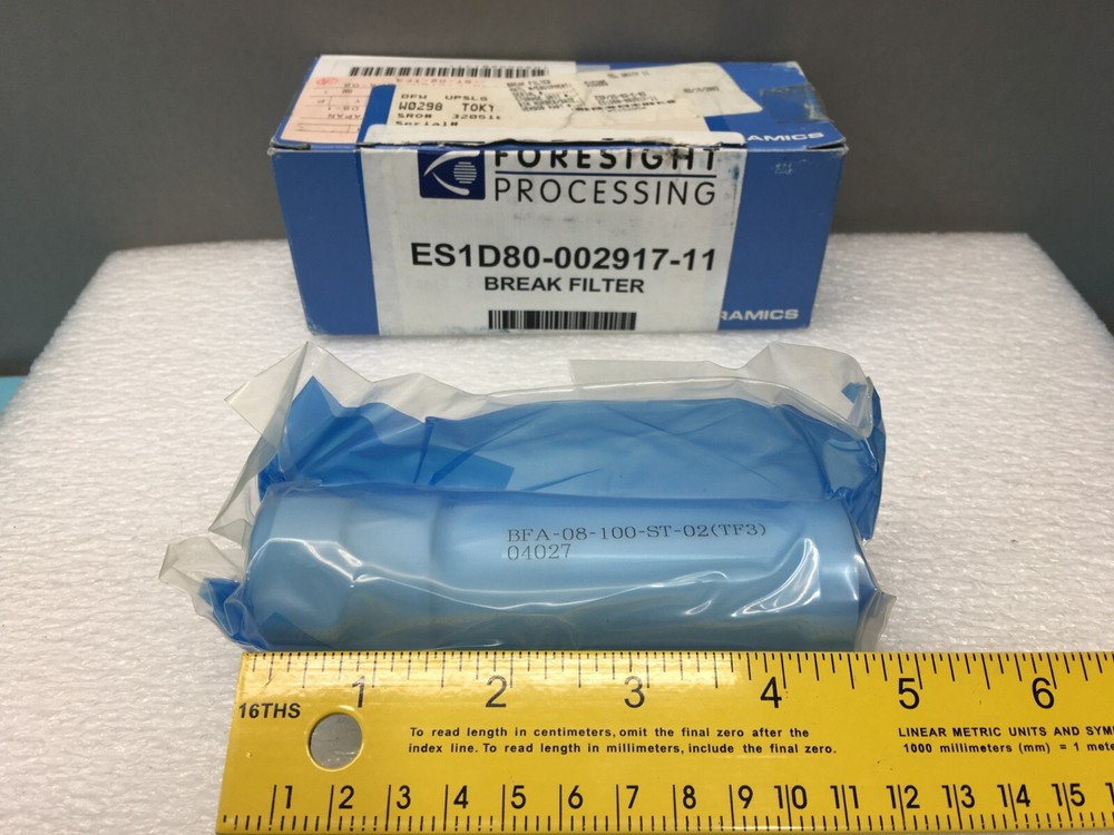 TEL TOKYO ELECTRON ES1D80-002917-11 BREAK FILTER BFA-08-100-ST-02-TF3, 121195