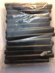 1/4″ ID BLACK 3″ 3:1 Single Wall Heat Shrink Tubing PACK OF 32