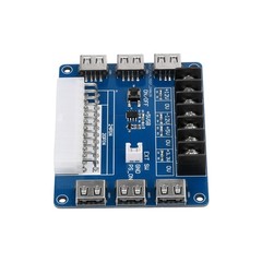 24pins ATX Power Supply Breakout Board USB Charging Chassis Power Adapter Board