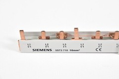 SIEMENS 5ST3710, 3-phase busbar 16mm² L=110mm