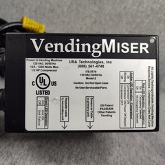 VendingMiser ITE 9T79 Model 2 Vending Machine Power Inlet 120VAC Black Unit