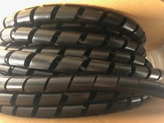 Panduit T100-F-C0 Spiral Wrap 1″ Poly Weather Resistant black Per Foot #9987