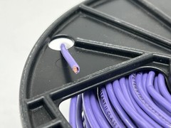 500′ TFFN TEWN MTW 18 AWG 16 Strand Copper Hook-Up Wire 600V Black TFFN18