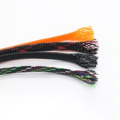 PET Expandable Braided Tube Harness Sheath Cable Wire Sleeving Dense 6mm Width