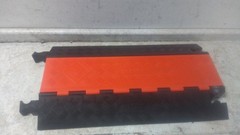 Checkers GD3X225-O/B 38-5/8 In Length Black/Orange 3 Channel Cable Protector